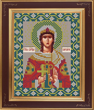Набор для вышивания бисером GALLA COLLECTION арт.М 270 Св. великомученица Варвара 12х15 см