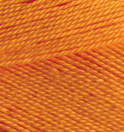 Пряжа для вязания Ализе Miss (100% мерсеризиванный хлопок) 5х50г/280м цв. 083 оранжевый