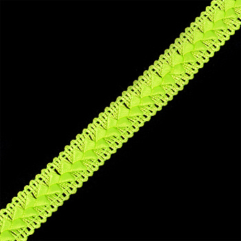 Тесьма TBY декоративная Самоса арт.26 (57) шир.18мм цв.зеленый S535 уп.18,28м
