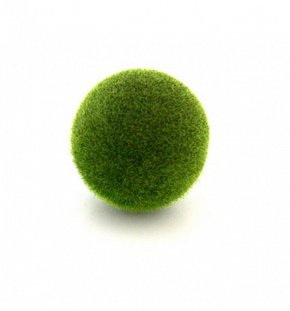 Фигурка Шар 1 арт.КЛ23884 Ø6,5см цв.зеленый уп.3шт