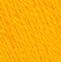 Пряжа для вязания ТРО Алиса (50% шерсть, 50% вискоза) 10х100г/300м цв.0690 шафран