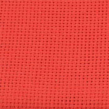 Канва для вышивания мелкая арт.851 (613/13) (10х60кл) 40х50см цв.красный