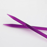 51255 Knit Pro Спицы съемные для вязания Trendz 5мм для длины тросика 28-126см, акрил, фиолетовый, 2шт