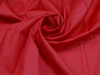 Ткань сатин гл/крашеный, 120 г/м², 100% хлопок, шир.220см, цв.18-1664 красный рул.60м