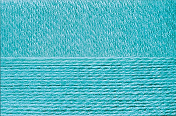 Пряжа для вязания ПЕХ Конкурентная (50% шерсть, 50% акрил) 10х100г/250м цв.172 ярк.голубой