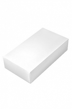 Коробка белая 138/00 прямоуг. (25х14х6,5см)