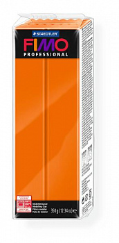 FIMO professional полимерная глина, запекаемая в печке, уп. 350г цв.оранжевый, арт.8001-4