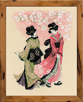Набор для вышивания РИОЛИС арт.1508 Вишни в цвету 24х30 см