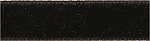 Лента бархатная арт.TBY.LB3803 нейлон шир.38мм цв.черный уп.20м