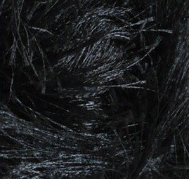 Пряжа для вязания Ализе Decofur Травка (100% полиэстер) 5х100г/110м цв.0060 черный