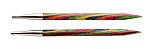 20405 Knit Pro Спицы съемные для вязания Symfonie 5мм для длины тросика 28-126см, дерево, многоцветный, 2шт