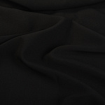 Ткань Креп, арт.5143-10, плот.300г/м,90% ПЭ 10% эластан, шир.150см, цв.10 черный уп.3м