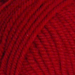 Пряжа для вязания ПЕХ Зимний вариант (95% шерсть, 5% акрил) 10х100г/100м цв.006 красный