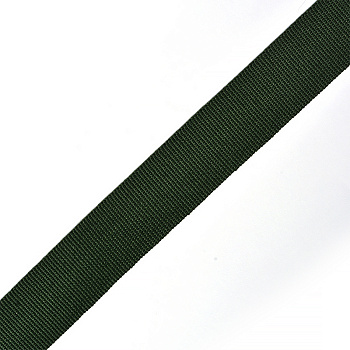 Тесьма в рубчик (шляпная) TBY арт. TGS20153S шир.20мм цв.т.зеленый  уп.50м