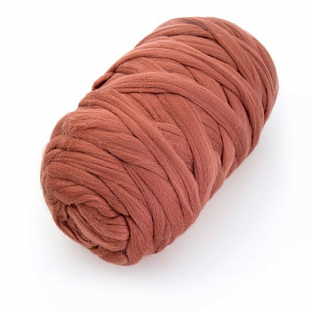 Пряжа для вязания ТРО Зефир (100% мериносовая шерсть) 500г/50м цв.1251 молочный шоколад
