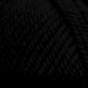 Пряжа для вязания ПЕХ Популярная (50% импортная шерсть, 45% акрил, 5% акрил высокообъёмный) 10х100г/133м цв.002 черный