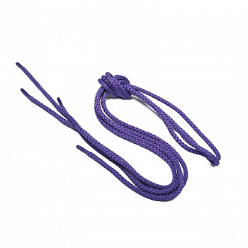 Шнурки круглые 4,1 мм 09с2045 длина 120 см, компл.2шт, цв.фиолетовый
