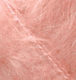 Пряжа для вязания Ализе Mohair classic (25% мохер, 24% шерсть, 51% акрил) 5х100г/200м цв.145 персиковый