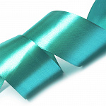 Лента атласная 50мм в инд.упаковке цв. 3154 сине-зеленый Magic4Hobby уп. 22,5м (±1м)