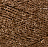 Пряжа для вязания КАМТ Натуральная шерсть (100% шерсть) 10х100г/200м цв.063 шоколад