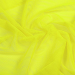 Сетка стрейч матовая арт.TBY-TL58 40г/м² 100% полиэстр ш.150см цв. 58 неон лимон рул.10м