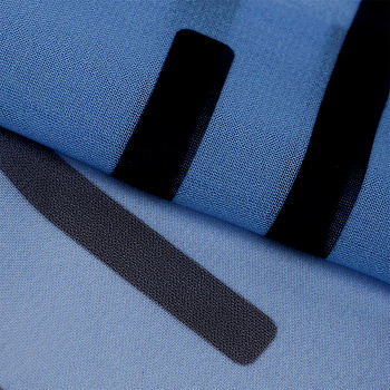 Ткань Шифон-шелк 50 г/м² 100% пэ шир.150 см арт.T.0316.03 цв.голубой рул.35м