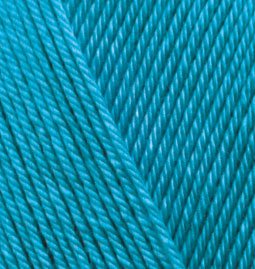 Пряжа для вязания Ализе Diva (100% микрофибра) 5х100г/350м цв.245 голубой сочи