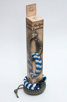 Набор для творчества Вяжи веревки арт.508 Косичка сине-белая