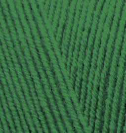 Пряжа для вязания Ализе LanaGold Fine (49% шерсть, 51% акрил) 5х100г/390м цв.118 т.зеленый