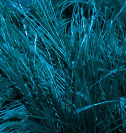 Пряжа для вязания Ализе Decofur Травка (100% полиэстер) 5х100г/110м цв.0330 петроль