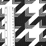 Сетка эластичная арт.T-0793 120г/м² ш.150см цв.1 черный+белый рул.35м