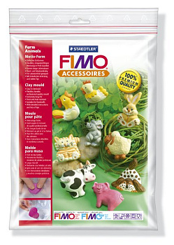 FIMO Формочки для литья Животные фермы арт.8742 01