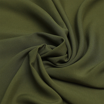 Ткань Штапель  TBY Vi-30-28 плот 110г/м2 100% вискоза шир. 145 см цв.28 т.зеленый уп.1м