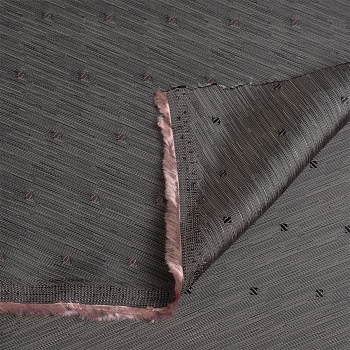 Ткань подкладочная Поливискоза 145см IdealTex PLJ26.04 серый 90г/м² рул.30м