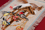Набор для вышивания РИОЛИС арт.1751 Дача Зима 20х30 см