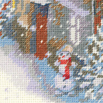 Набор для вышивания РИОЛИС арт.1678 Снежная зима 30х30 см