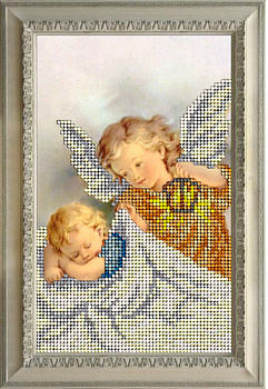 Набор для вышивания бисером КРАСА И ТВОРЧЕСТВО арт.80116 Ангел сна 4 12х19.5 см
