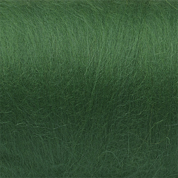 Шерсть для валяния КАМТ Кардочес (100% шерсть п/т) 1х100г цв.110 зеленый