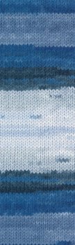 Пряжа для вязания Ализе Lana Gold Batik (50% шерсть, 50% акрил) 5х100г/240м цв.1600