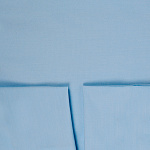 Ткань ТиСи поплин стрейч 110 г/м² 65% пэ, 33% хлопок, 2% спандекс шир.150 см арт.TBY.TC.05 цв.св.голубой рул.25м