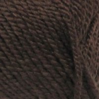Пряжа для вязания ПЕХ Мериносовая (50% шерсть, 50% акрил) 10х100г/200м цв.251 коричневый