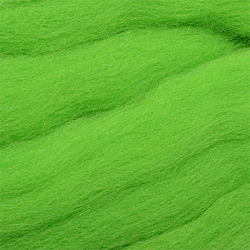 Шерсть для валяния ПЕХОРКА тонкая шерсть (100%меринос.шерсть) 50г цв.434 зеленый