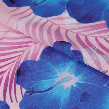 Ткань шелк Армани креп 90 г/м² 97% полиэстер, 3% лайкра шир.148 см арт.T.0405.1 цв.01 розовый рул.25м