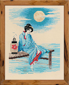 Набор для вышивания РИОЛИС арт.1509 Светлая луна 24х30 см