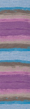 Пряжа для вязания Ализе Diva Batik (100% микрофибра) 5х100г/350м цв.5553
