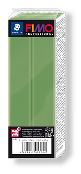 FIMO professional полимерная глина, запекаемая в печке, уп. 454г цв.зеленый лист, арт.8041-57