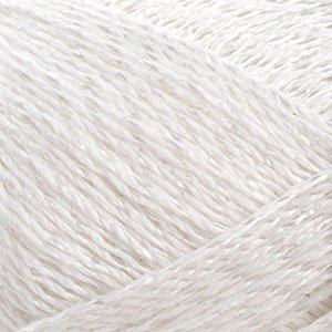 Нитки для вязания Азалия (30% хлопок, 70% вискоза) 4х50г/150м цв.0101/001 белый С-Пб
