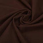 Ткань габардин TBYGab-150506 150г/м2 100% полиэстер шир.150см цв.905 коричневый рул.50м