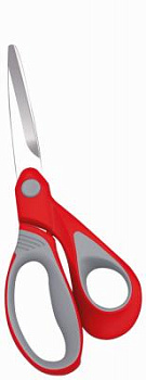 923-03 Kleiber Ножницы Trend Line бытовые, длина 20,3см, нержавеющая сталь/пластик, красный