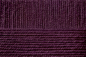 Пряжа для вязания ПЕХ Деревенская (100% полугрубая шерсть) 10х100г/250м цв.042 слива